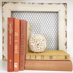 Bundle of Decorative staging Books- shades of Rust